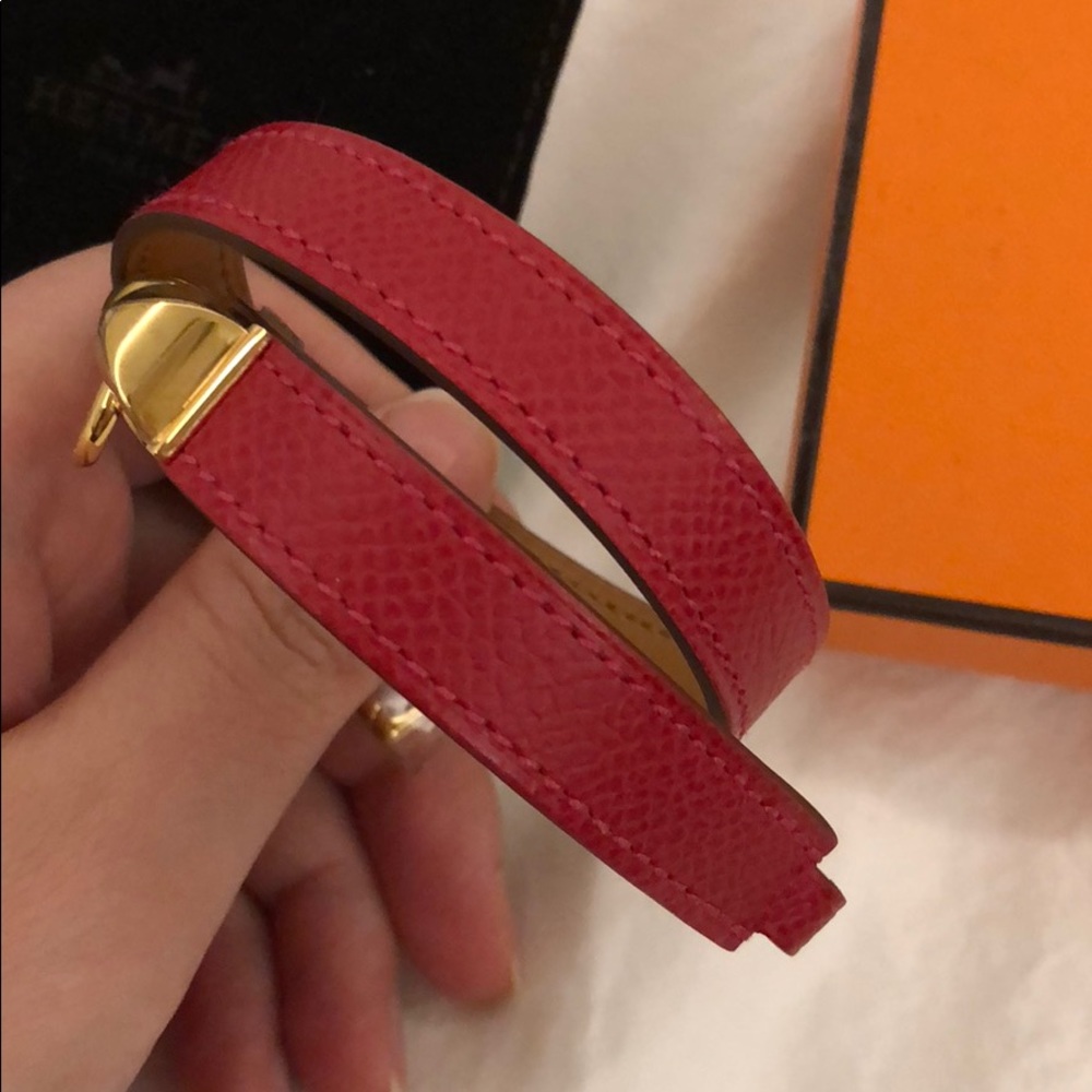 ✨HP✨ 💯% authentic NWT Hermes rivale bracelet - Picture 6 of 9